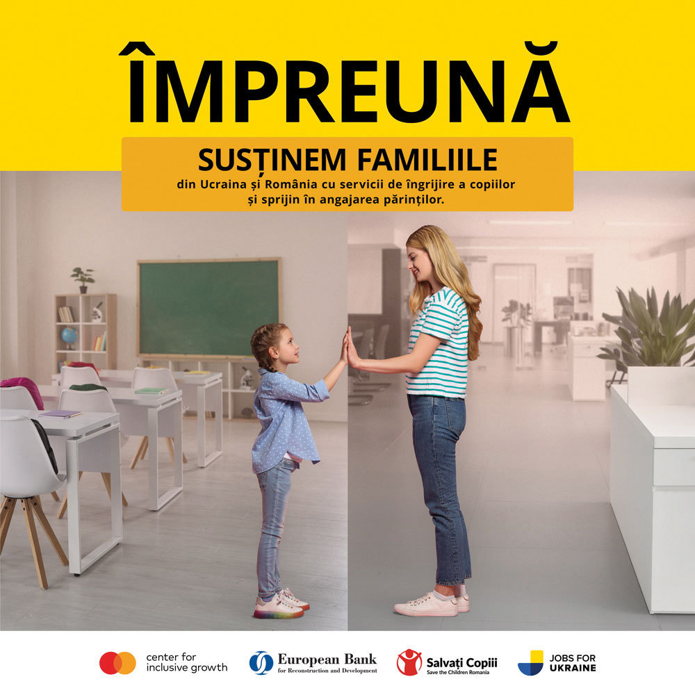 CSR 2024. Mastercard România: Sprijin pentru îngrijirea copiilor și facilitarea integrării pe piața muncii a ucrainenilor strămutați și a comunităților vulnerabile din România