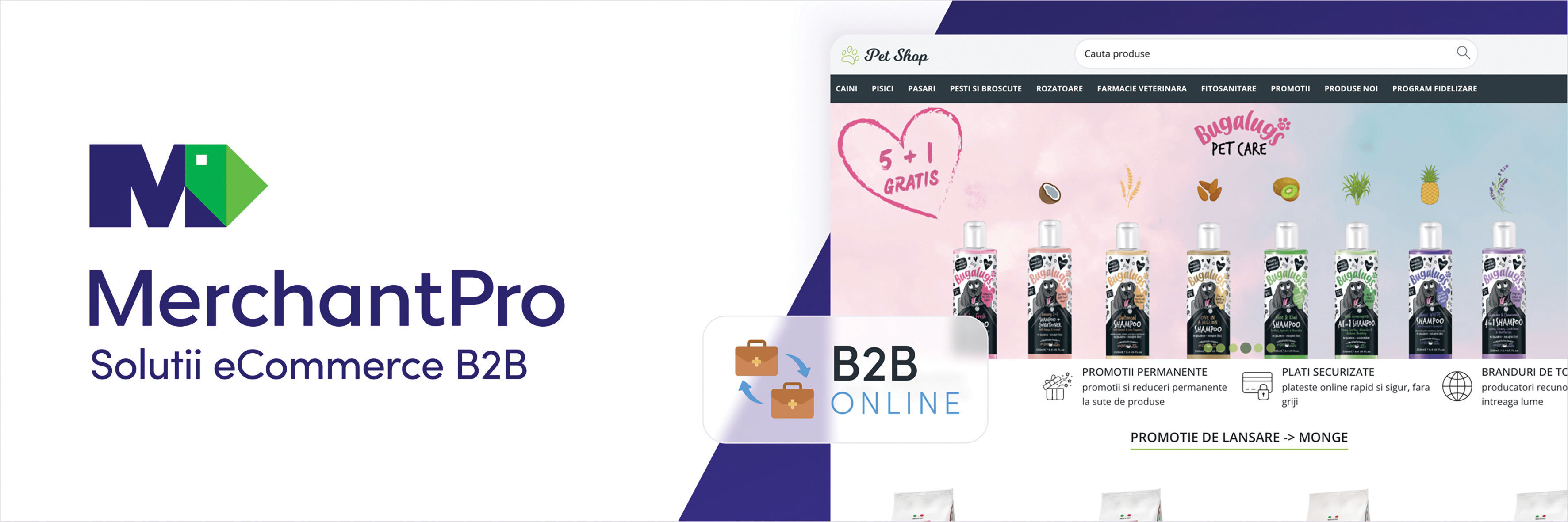 Inovație 2024. MerchantPro: Suită de funcționalități de eCommerce specifice pentru segmentul B2B