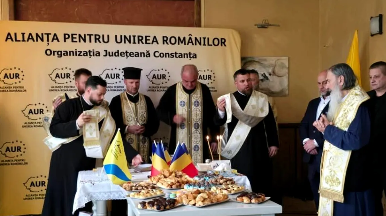 Reacția BOR, după ce IPS Teodosie a sfințit un nou sediu AUR și i-a urat „rezultat bun” la alegeri