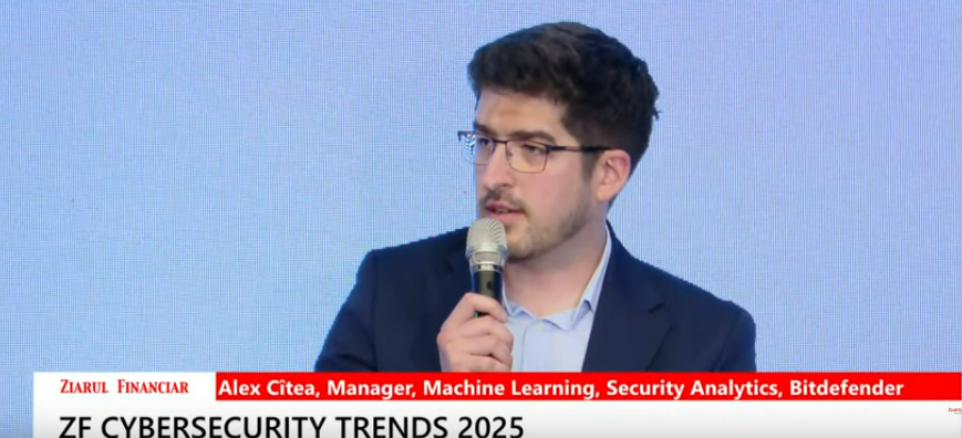 Alex Cîtea, Bitdefender: Din ceea ce vedem noi, aproximativ 70% din atacurile pe care le blocăm la nivelul clienților noștri au o componentă care țin de utilitare, care vin ca parte a sistemului de operare