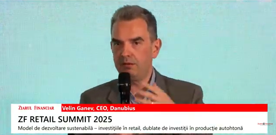 Velin Ganev, CEO Danubius: Numărul de mici comercianți din România este în scădere. Cornershop-urile dispar din ce în ce mai mult, durata lor de viața lor este din ce în ce mai mică