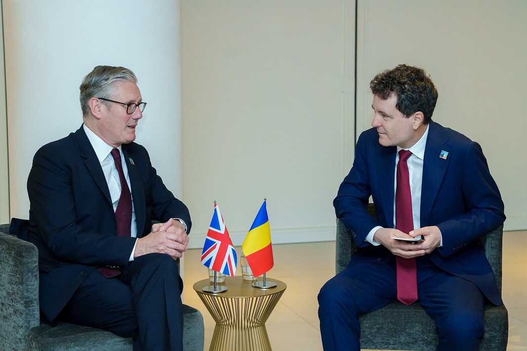 Președintele Nicușor Dan s-a întâlnit cu premierul britanic Keir Starmer