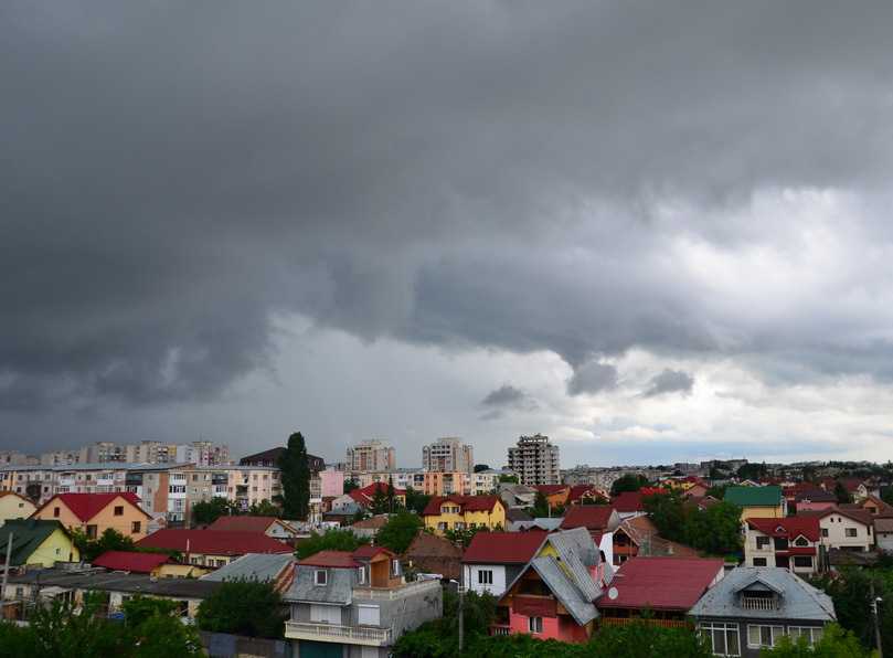 Cod portocaliu de furtuni puternice în județele Maramureș, Cluj și Bistrița-Năsăud