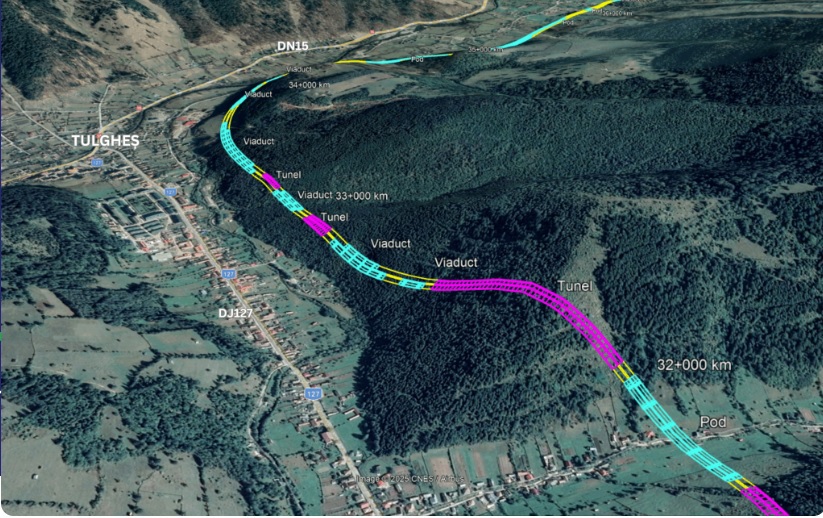 Autostrada care leagă Moldova de Ardeal prinde contur: CNIR a emis ordinul de începere a proiectării celui mai lung lot al Autostrăzii Unirii-A8/ UMB ceruse rezilierea contractului