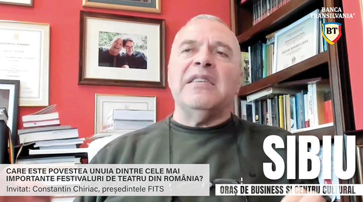 Sibiu, oraș de business și centru cultural, un proiect ZF susținut de Banca Transilvania. Care este povestea Festivalului Internațional de Teatru din Sibiu, unul dintre cele mai importante evenimente de profil din lume? „Ne-am dezvoltat în acord cu comunitatea și cu viața“