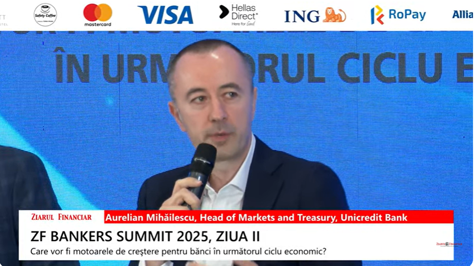 Aurelian Mihăilescu, Head of Markets and Treasury, Unicredit Bank: Cred că leul a fost o monedă supra-apreciată pentru o perioadă de timp și o depreciere a cursului ar fi trebuit să se întâmple în mod natural