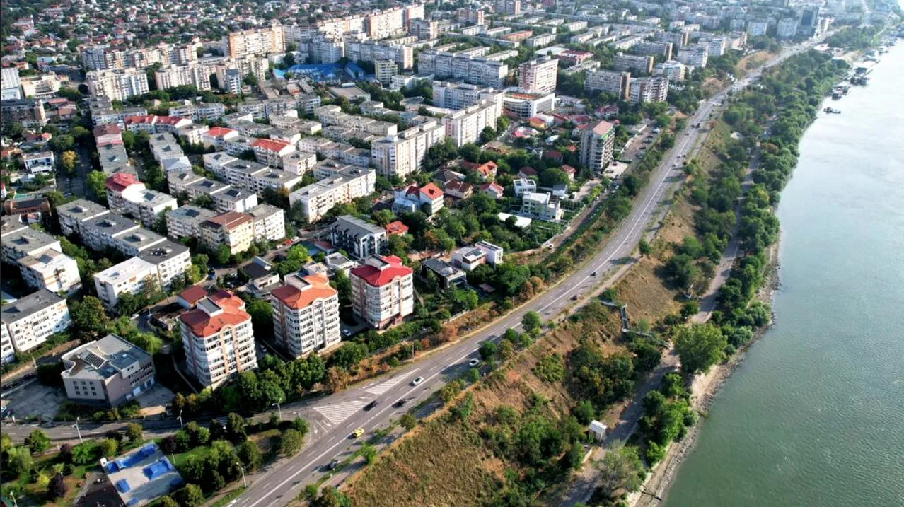 Cea mai lungă faleză fluvială din Europa se află în România și va fi modernizată. Investiția depășește 165 de milioane de lei.