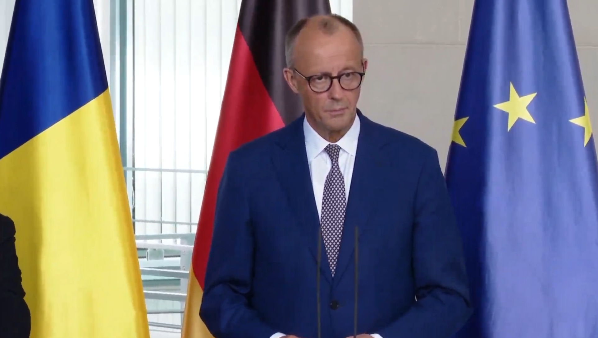 Germania respinge propunerea Comisiei Europene pentru cel mai extins buget din istorie. Ce spune cancelarul Merz în conferința de presă alături de președintele Nicușor Dan: Nu vom putea accepta propunerea comisiei cu privire la volumul bugetului, pe care îl considerăm mult mai mare, însă sprijinim abordarea reformatoare