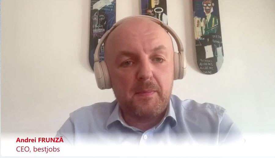 Paradox pe piața muncii: Ofertele de joburi sunt din ce în ce mai puține, dar salariile cresc. Cum explică situația Andrei Frunză, șeful platformei de recrutare BestJobs VIDEO