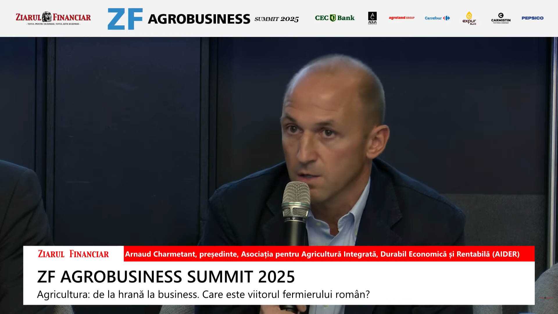 Arnaud Charmetant, președintele Asociației pentru Agricultură Integrată, Durabil Economică și Rentabilă (AIDER): Calitatea terenurilor agricole din România este foarte bună, fermierii români sunt flexibili