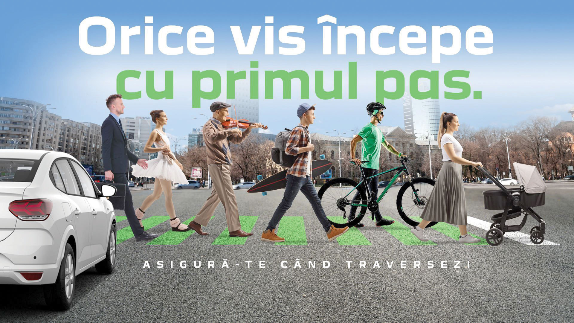 Automobile Dacia: Campania „Primul pas contează”
