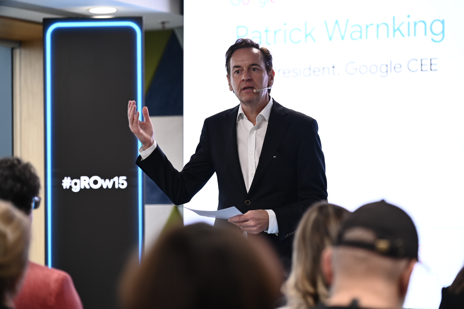 Patrick Warnking, vicepreședintele Google pentru Europa Centrală și de Est: AI-ul este cea mai mare oportunitate pentru România. Hub-ul de 400 de ingineri din București este cel mai mare centru de gadget-uri purtabile al Google din EMEA