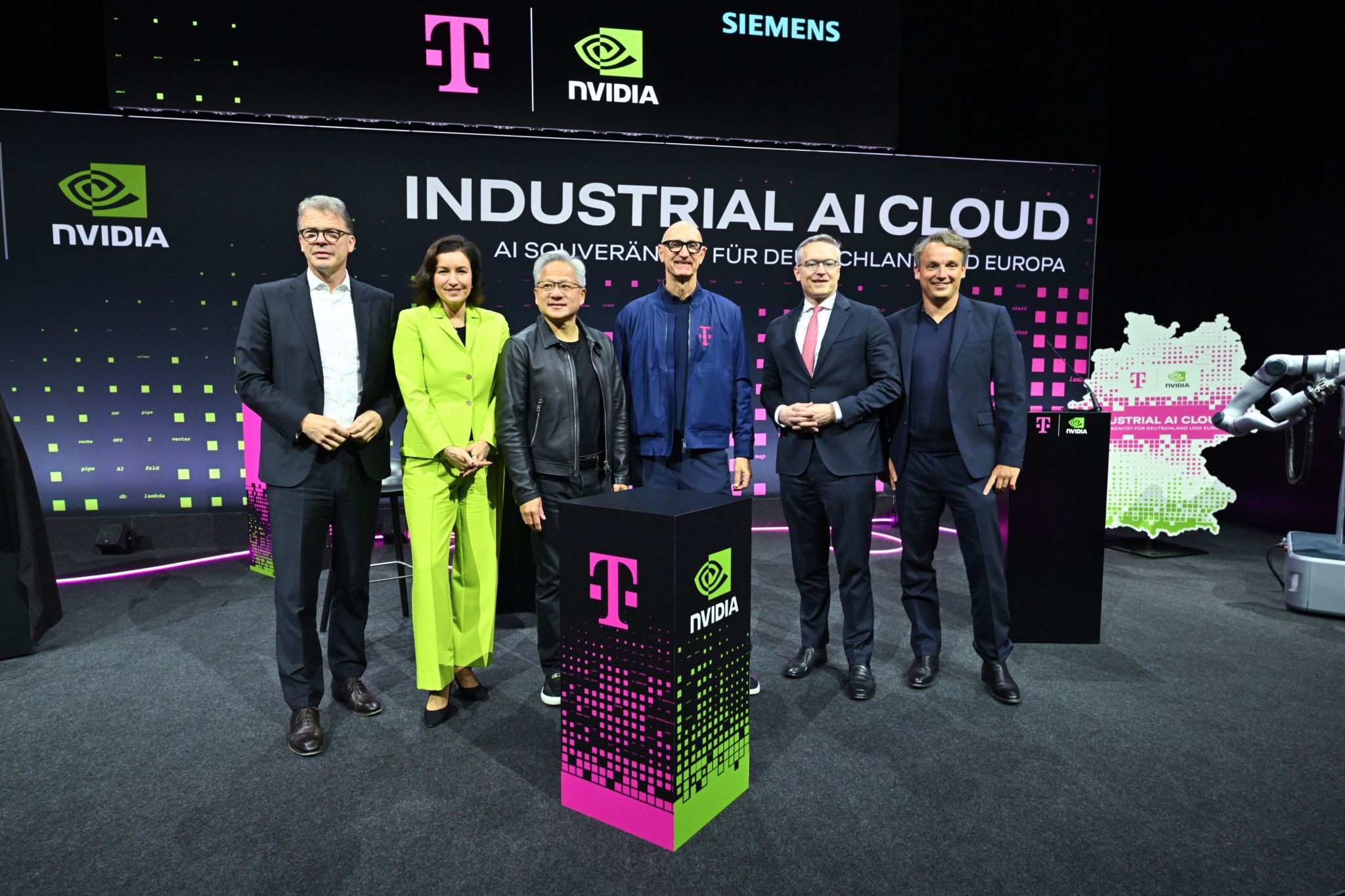 Alianță între giganți. Șeful Deutsche Telekom anunță o „Fabrică AI” subterană în Munchen, un proiect dezvoltat cu NVIDIA și SAP
