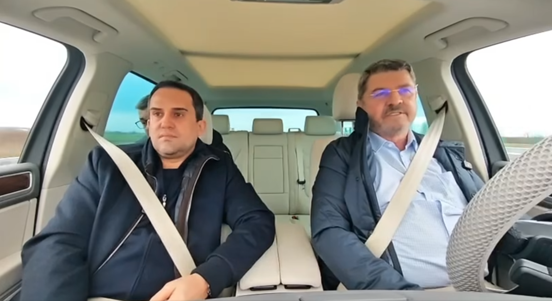 Dorinel Umbrărescu, dezvăluiri despre progresul autostrăzii A7, din mașină cu ministrul Transporturilor: În 31 august 2026 terminăm Adjudu Vechi – Săbăoani, 95 de kilometri
