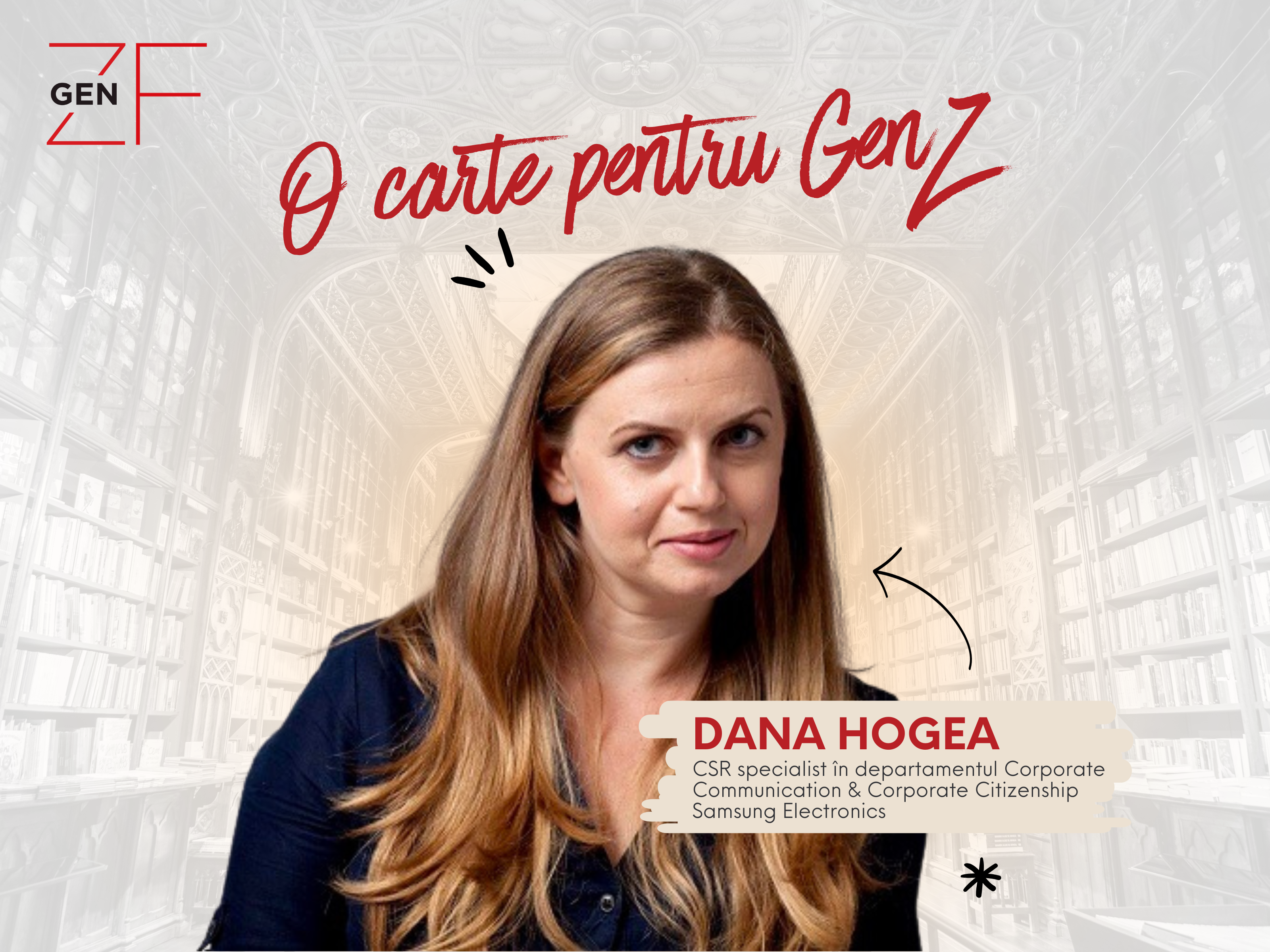 Ce carte îți recomandă Dana Hogea, CSR specialist în departamentul Corporate Communication & Corporate Citizenship Samsung Electronics