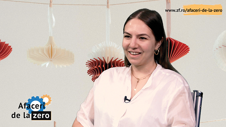 Te-ai gândit vreodată să pleci din România? Un „NU” răspicat de la o tânară care are un mic proiect antreprenorial de design și își ajută familia într-o livadă de cireși. Cum motivează?