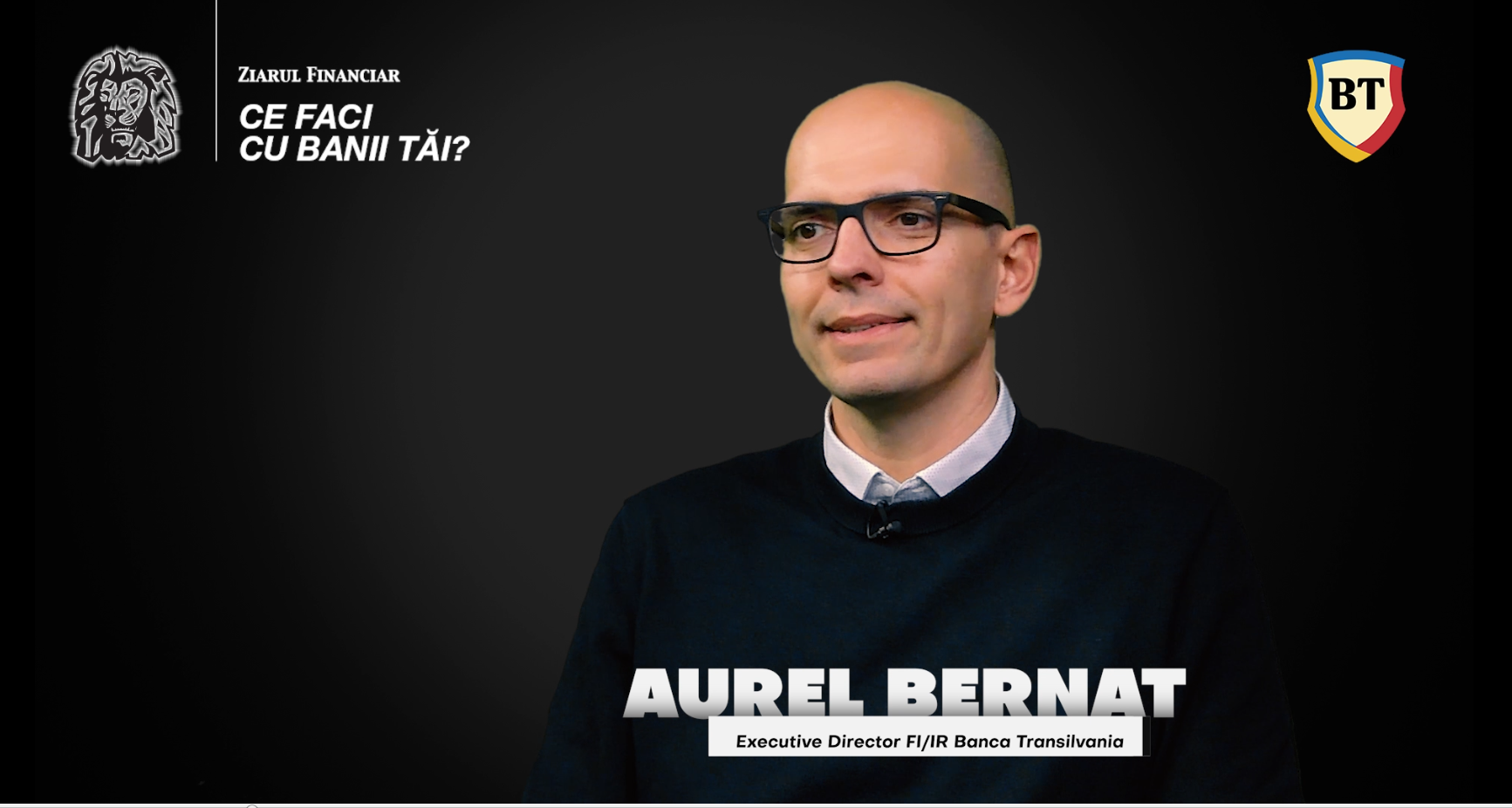 Aurel Bernat, director instituții financiare și director relația cu investitorii al Băncii Transilvania, despre gen Z: E o generație mult mai informată și mult mai liberă. Tinerii vor crea valoare în momentul în care se vor fi așezat în carieră, în businessurile lor