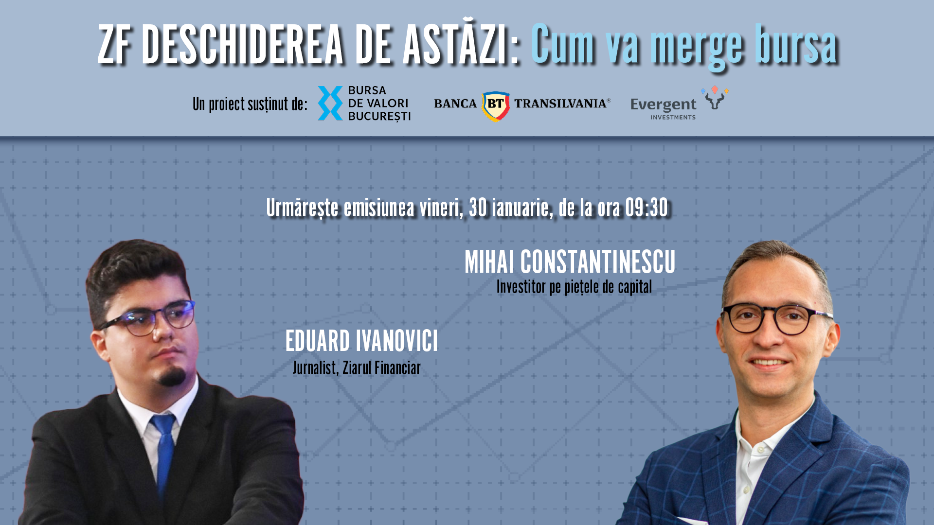 „Într-o lume plină de incertitudini, investitorii caută piețe mai simple, cu businessuri ușor de înțeles, iar România este una dintre ele”, spune Mihai Constantinescu, investitor pe piața de capital, la emisiunea ZF Deschiderea de Astăzi