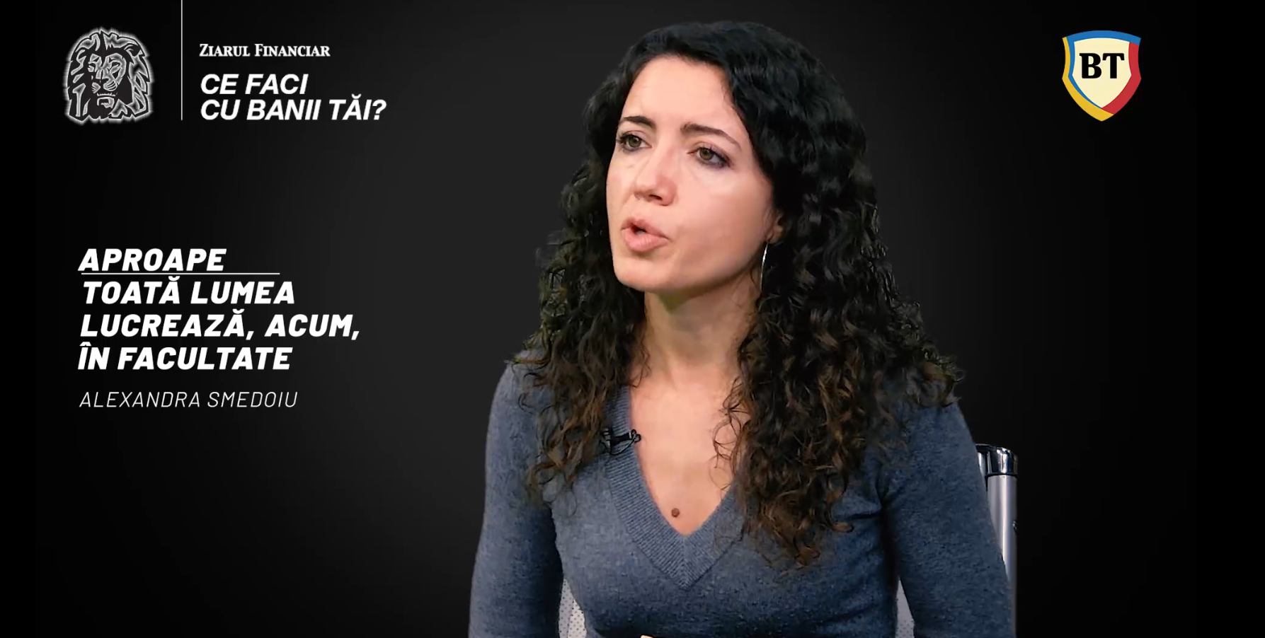 Cum vede Alexandra Smedoiu, vicepreședinte CFA, tânăra generație în raport cu piața muncii?