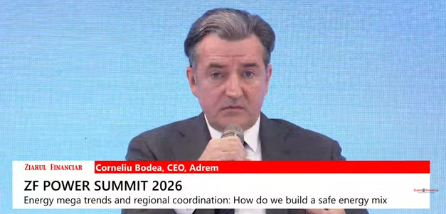 Corneliu Bodea, CEO, Adrem: Avem nevoie de rețele pentru că modelul de producție de energie s-a schimbat fundamental și permanent. Va trebui ca România să aibă interconectări foarte puternice pentru că va trebui să beneficiem de capacități de export la intervale orare unde producem disproporționat cu consumul