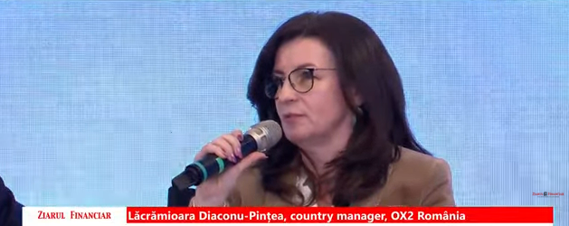 Lăcrămioara Diaconu-Pințea, OX2 România: Aderarea la OCDE așteptată va reduce costul finanțării, va atrage mult capital și vedem investitori care așteaptă această aderare pentru a intra în țară