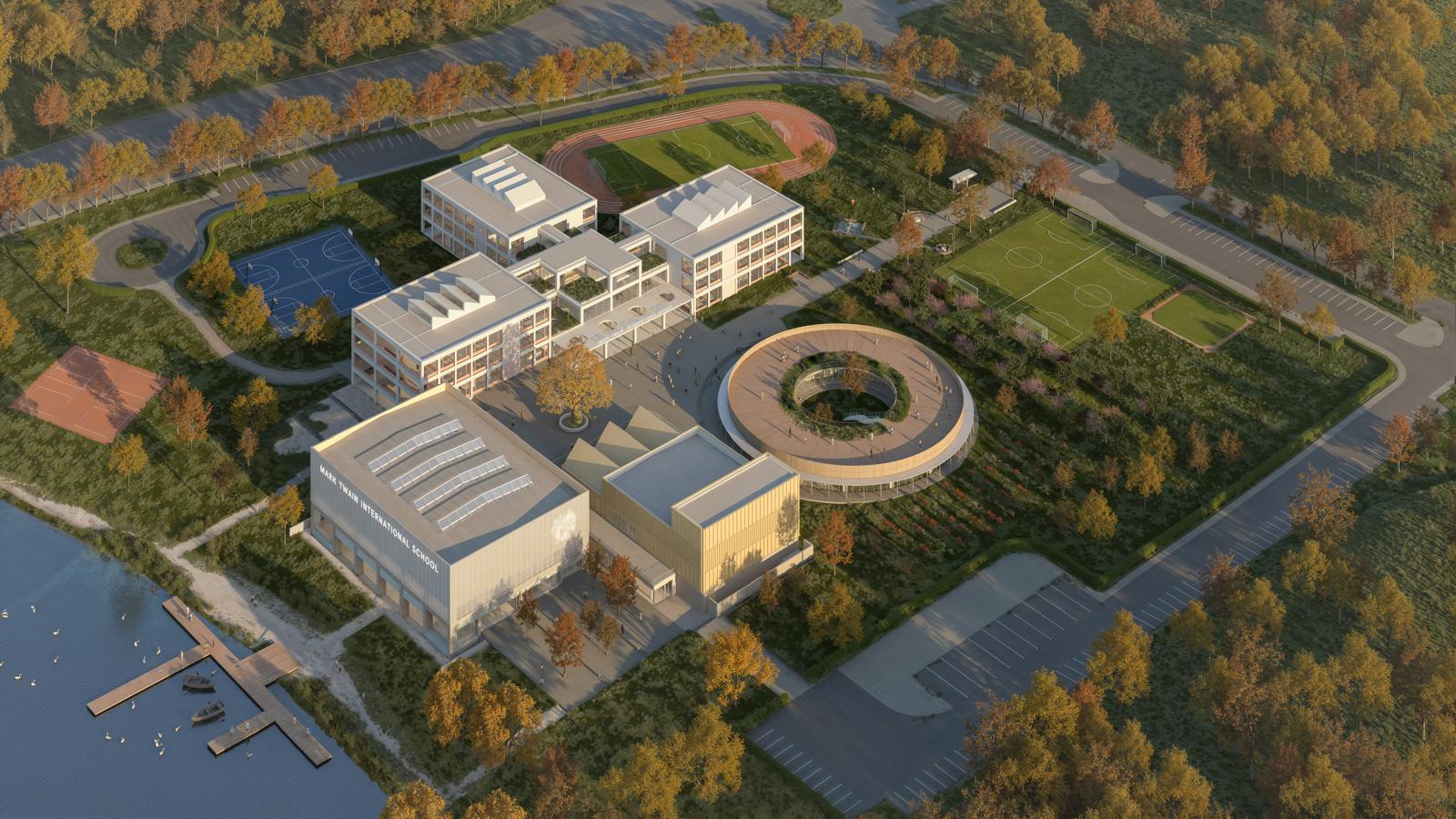 Investiție de 30 mil. euro în educația privată: Mark Twain International School construiește un campus în apropiere de București, pentru 1.500 de elevi