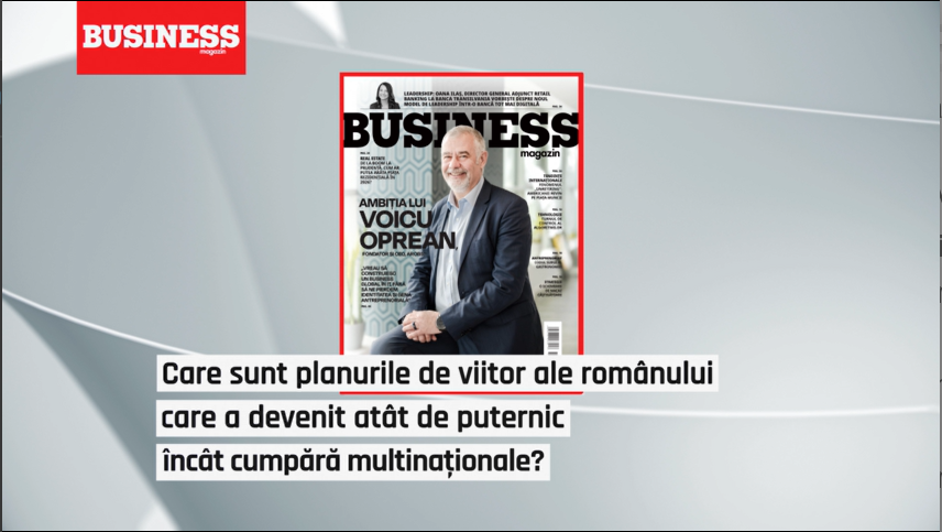 COVER STORY. Ambiția lui Voicu Oprean, fondator și CEO, AROBS: „Vreau să construiesc un business global în IT fără să ne pierdem identitatea și gena antreprenorială”