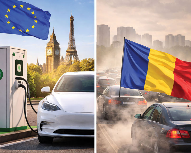 Mobilitatea electrică în 2026: Europa merge înainte, România încă negociază tranziția