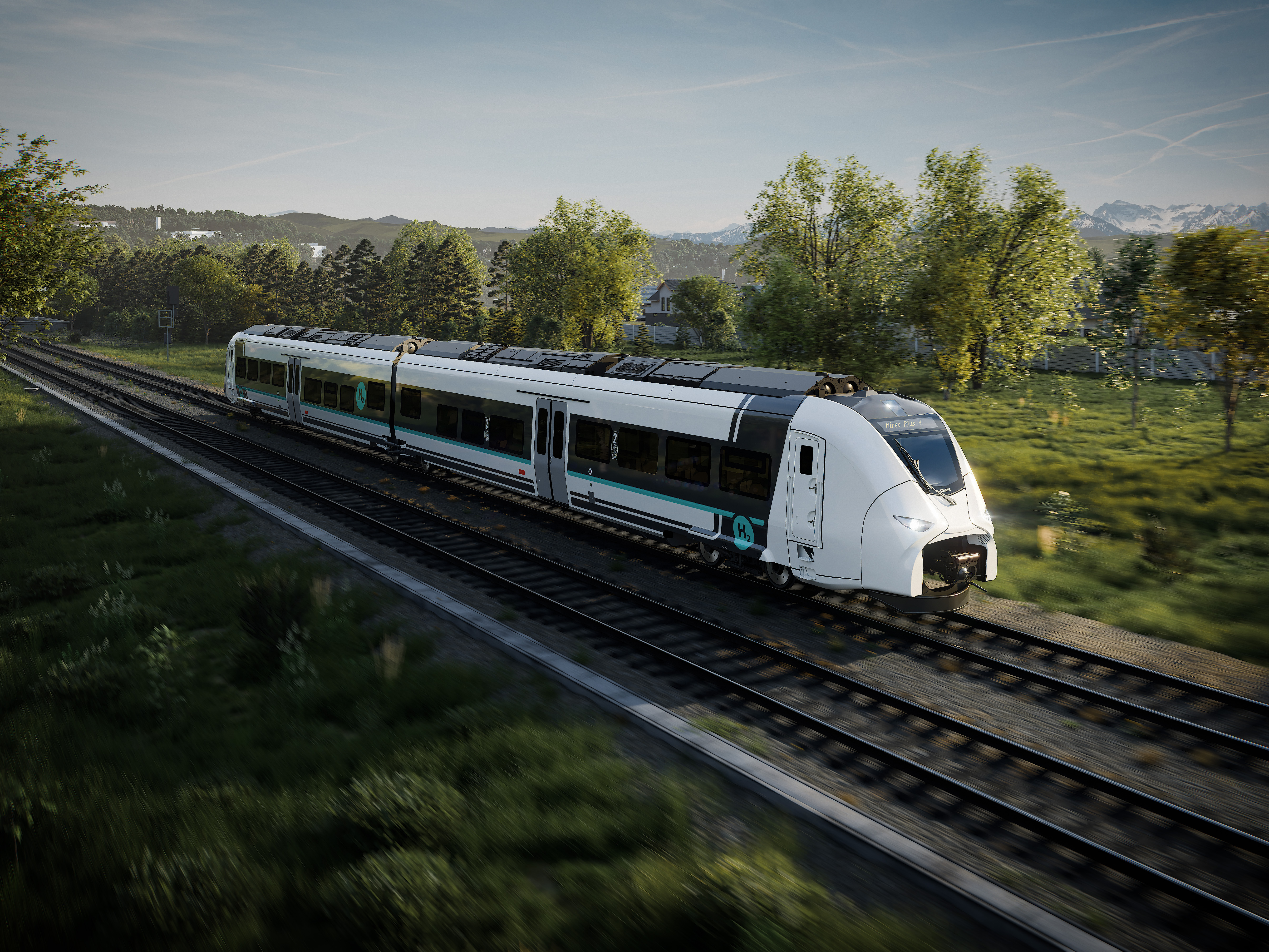 Siemens Mobility, divizie a grupului german Siemens, a fost selectată de Autoritatea pentru Reformă Feroviară  pentru livrarea a 12 rame electrice multiple cu două vagoane, alimentate cu hidrogen. Punerea în circulație este prevăzută pentru anul 2029