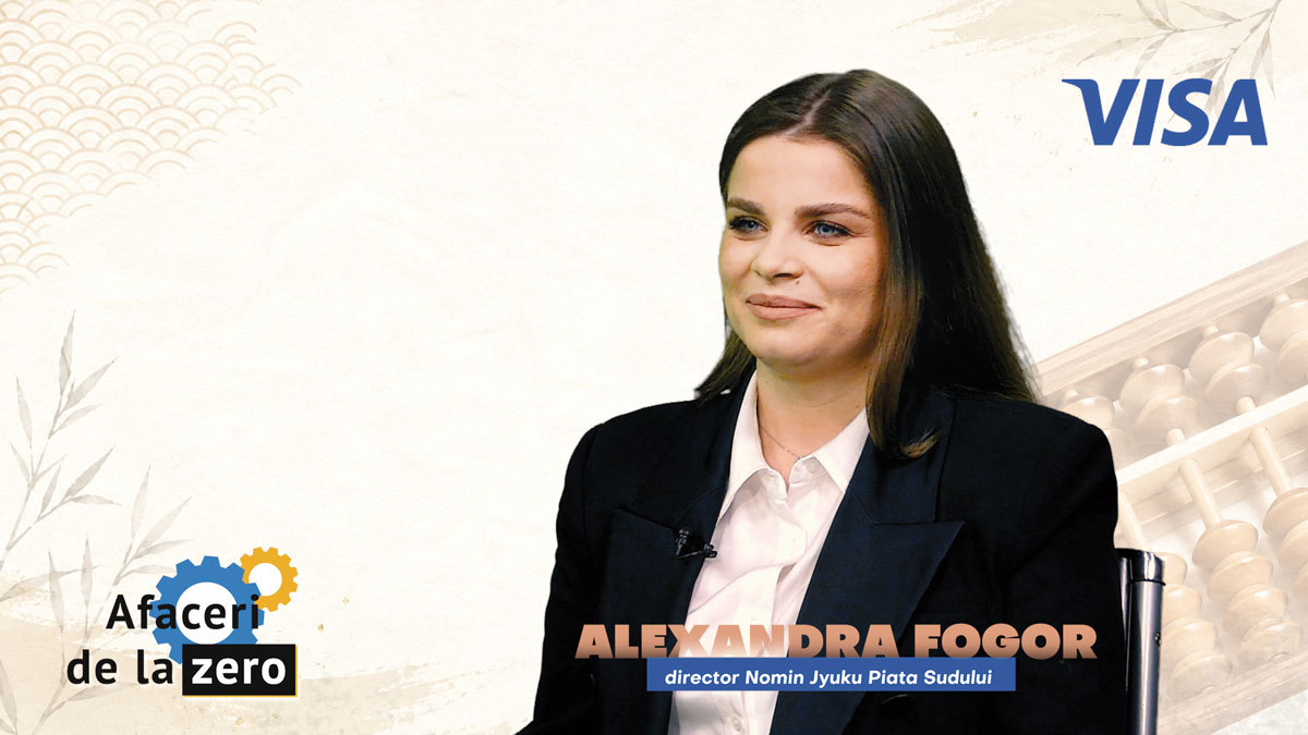 Afaceri de la Zero. Alexandra Fogor a deschis un centru educațional în sudul Capitalei unde predă matematica după model japonez. Centrul este în sistem de franciză sub brandul Nomin Jyuku și funcționează din luna aprilie în Piața Sudului din Capitală