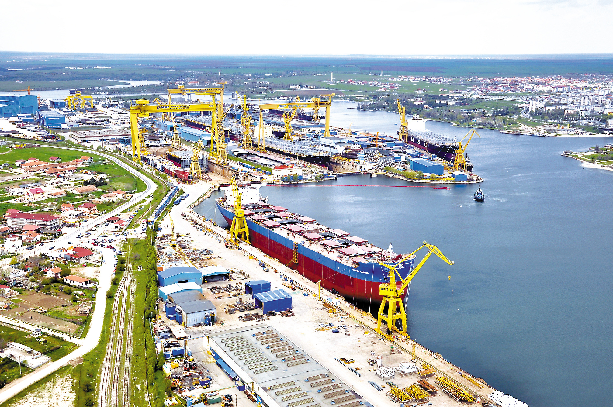 CITR, lichidatorul șantierului naval Damen Mangalia: Planul de valorificare a activelor a fost respins astăzi