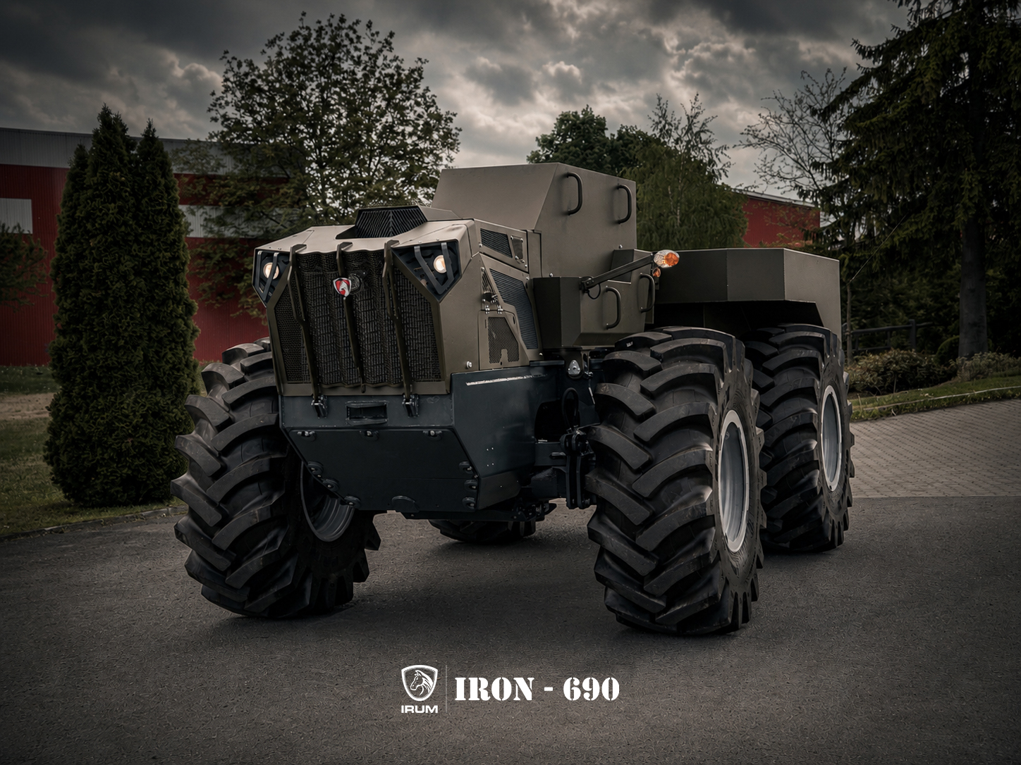 De la utilaje agricole și forestiere, la vehicule militare: IRUM Reghin, deținut de familia Oltean, lansează la BSDA 2026 o platformă terestră autonomă, concepută pentru sprijinul misiunilor defensive și operarea în siguranță în medii cu risc ridicat