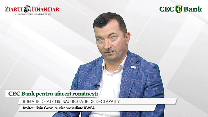 Liviu Gavrilă, RWEA: România este la acest moment o țară în care mulți se gândesc să vină să investească în zona de componente pentru eoliene, dar noi trebuie să le dăm siguranța că pipline-ul de proiecte eoliene pe care ni l-am asumat, se întâmplă. Suntem abia la jumătatea drumului