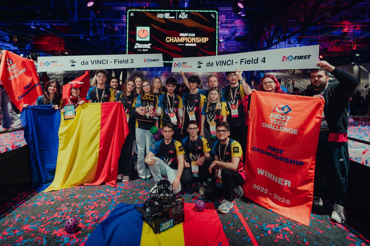 Elevii români cuceresc topurile internaționale și se clasează pe primele locuri în finala campionatului mondial de robotică de la Houston