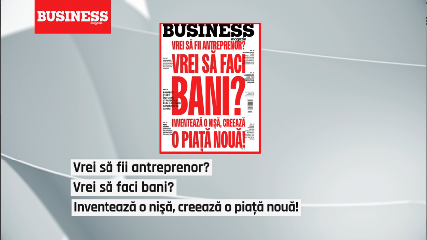 COVER STORY. Vrei să fii antreprenor? Vrei să faci bani? Inventează o nișă, creează o piață nouă!