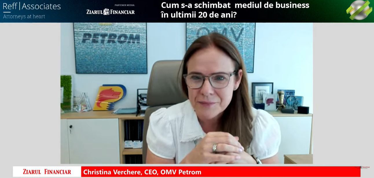 Christina Verchere, OMV Petrom: Nu există un praf magic care transformă oamenii în lideri. Leadershipul este un proces continuu de învățare