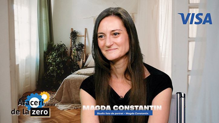 Afaceri de la Zero. De la pasiune la un studio dedicat fotografiei de familie. Magda Constantin: Îmi place să captez emoțiile reale, micile momente dintre părinți și copii. În plus, nișarea este importantă în business