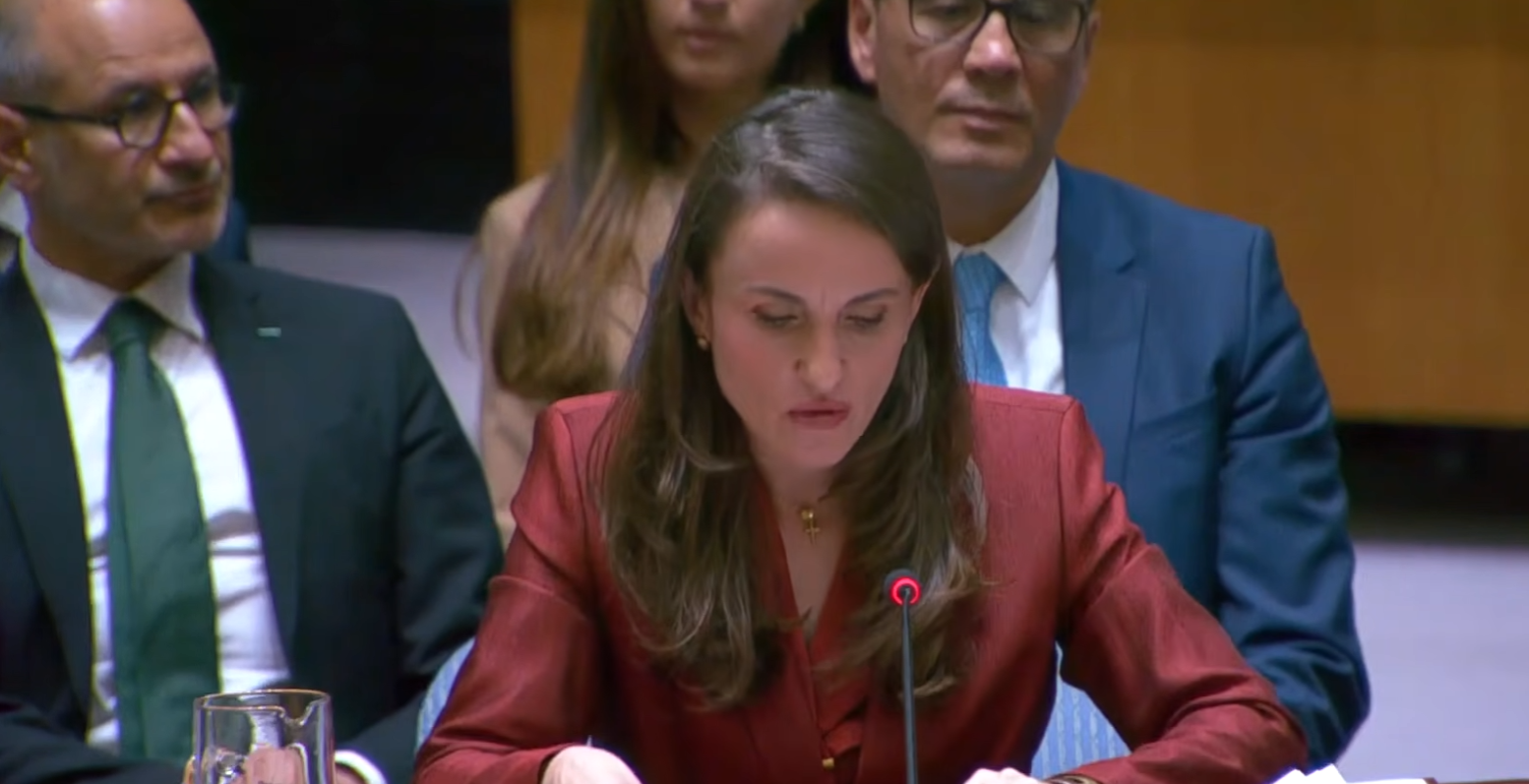 Pentru prima dată în istoria sa de membru, România a convocat la New York Consiliul ONU pentru a condamna atacul cu dronă al Rusiei de la Galați. ”Nu ar trebui să considerăm aceste escaladări noul normal”. Discursul integral al ministrului de externe, Oana Țoiu
