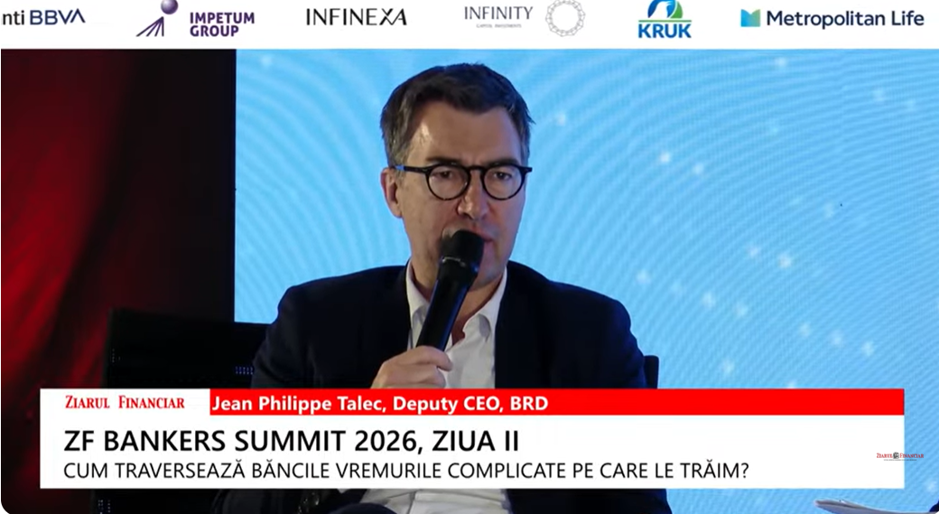 Jean Philippe Talec, Deputy CEO, BRD:  Cred că în prezent ar putea exista un război al talentelor pe piața românească, deoarece vedem că schimbarea competențelor, în contextul AI, nu s-a produs încă