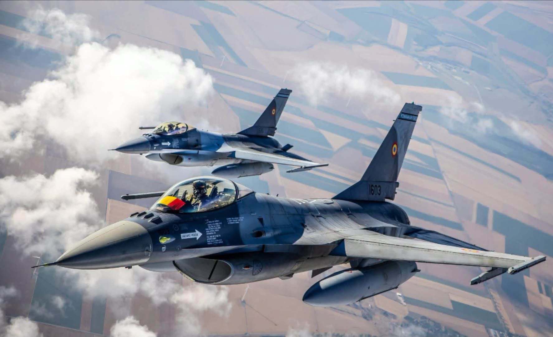 A treia dronă a fost doborâtă de armata română cu un F-16 duminică dimineață. Președintele Nicușor Dan: Este inadmisibil și intolerabil ca Federația Rusǎ să continue încălcarea spațiului aerian al României