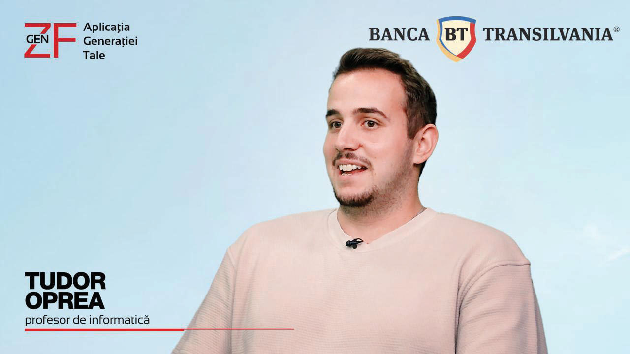 Motivul pentru care un tânăr de 23 de ani, absolvent de Informatică, a ales să fie profesor și nu IT-ist într-o corporație
