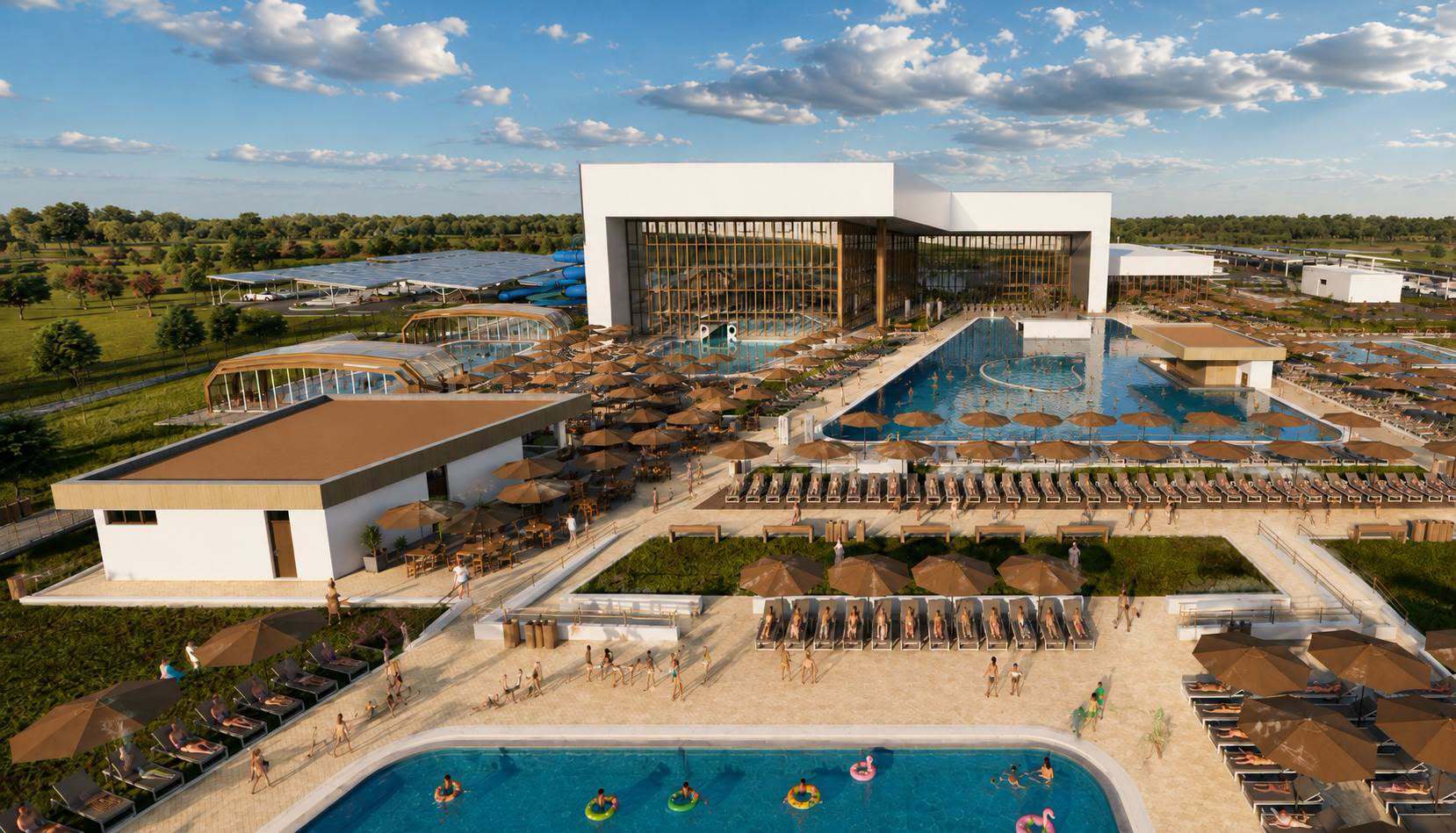 Investiție de 40 mil. euro pentru construirea unui aquapark în orașul Sânnicolau Mare, județul Timiș