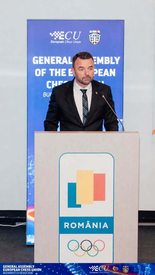 România își consolidează poziția în șahul european. Vlad Ardeleanu, ales prim-vicepreședinte al Uniunii Europene de Șah