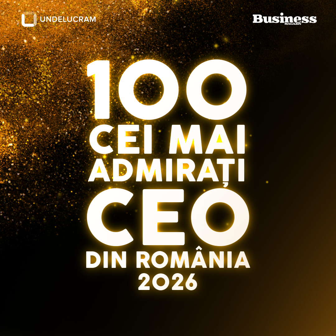 START VOT 100 CEI MAI ADMIRAȚI CEO DIN ROMÂNIA  2026 - FACI PARTE DIN MEDIUL ROMÂNESC DE AFACERI? ALEGE CEO-UL PE CARE ÎL ADMIRI!