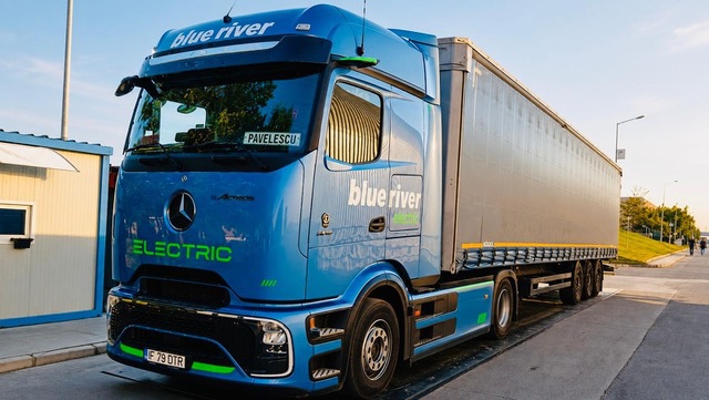 Un transportator român a scos un camion electric pe ruta Germania–Turcia şi a parcurs 26.000 de kilometri. Ce a învăţat după primele două luni
